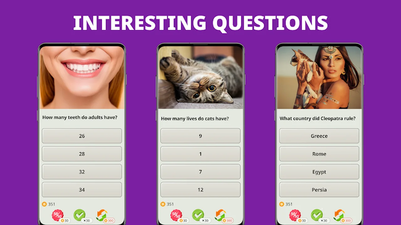 تصویر QuizzLand. بازی و اطلاعات عمومی