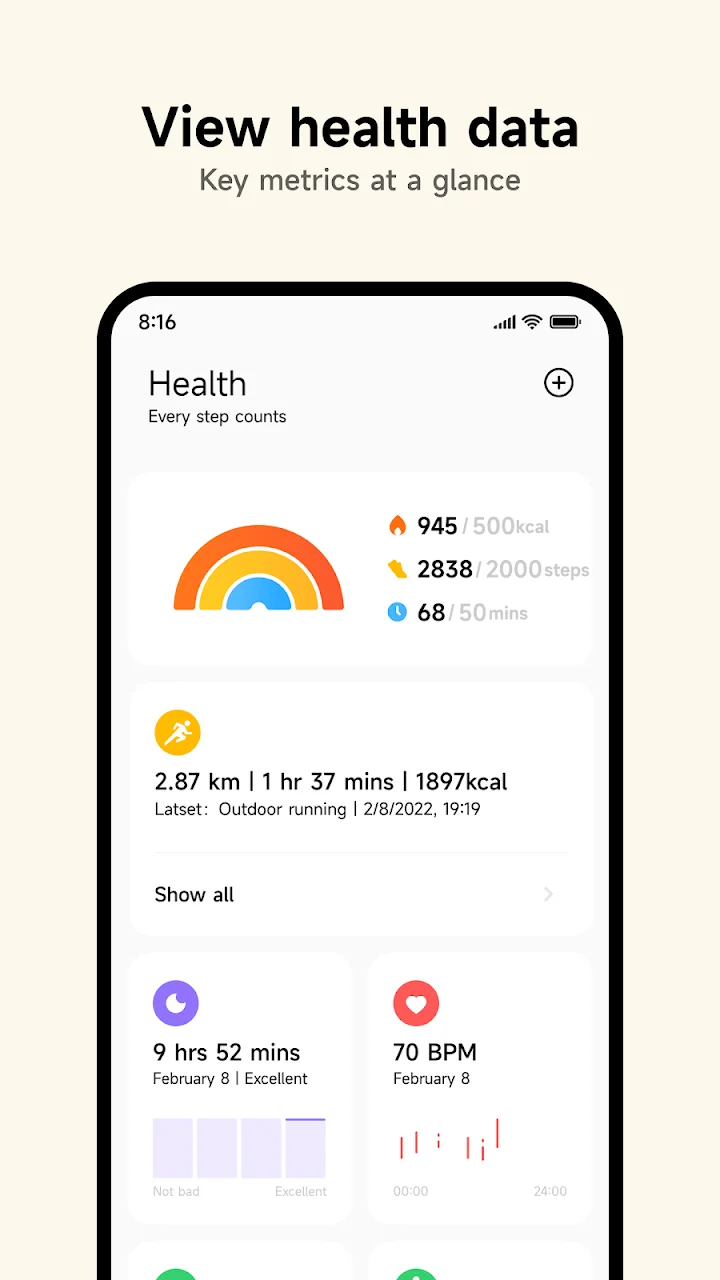 تصویر Mi Fitness (Xiaomi Wear)
