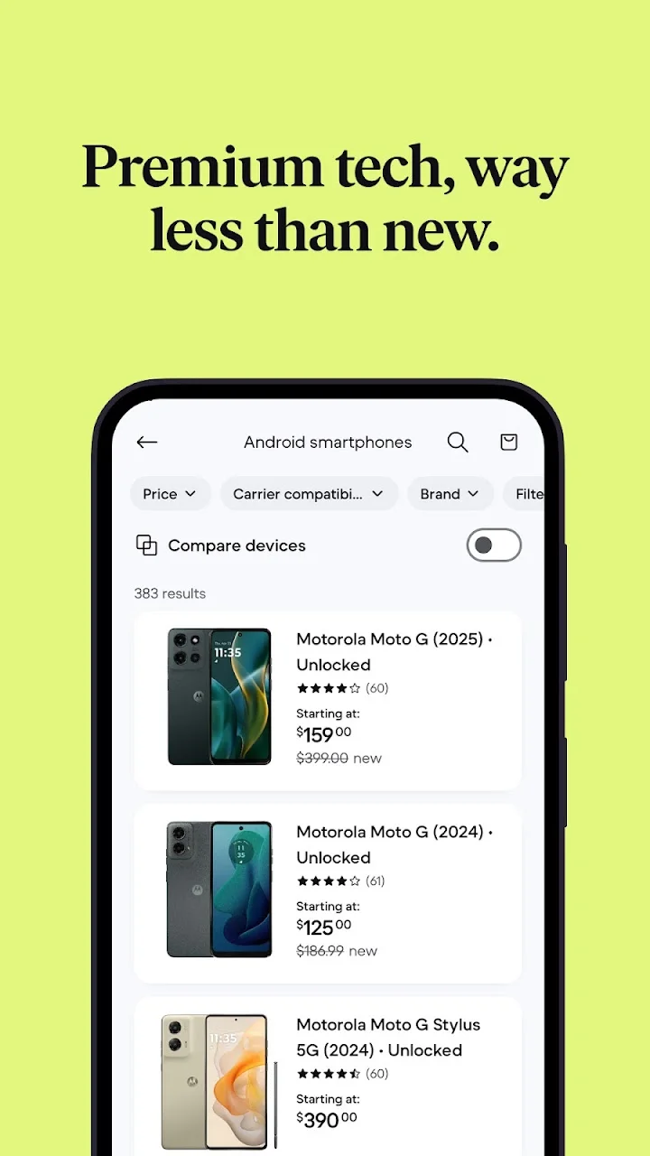 تصویر Back Market - خرید و فروش تکنولوژی